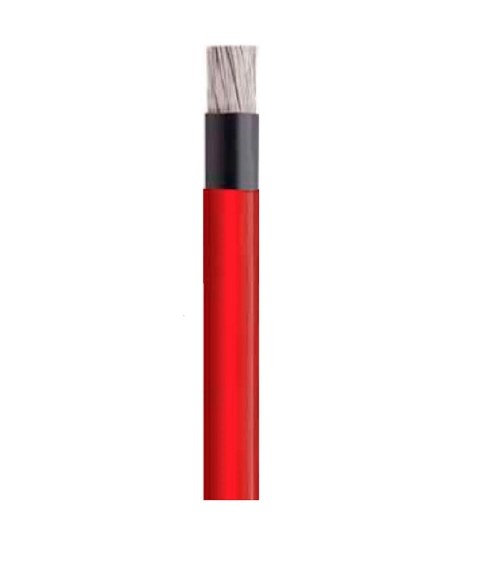CABO FLEXIVEL SOLAR 0,6/1KV 4,0MM2 - VERMELHO