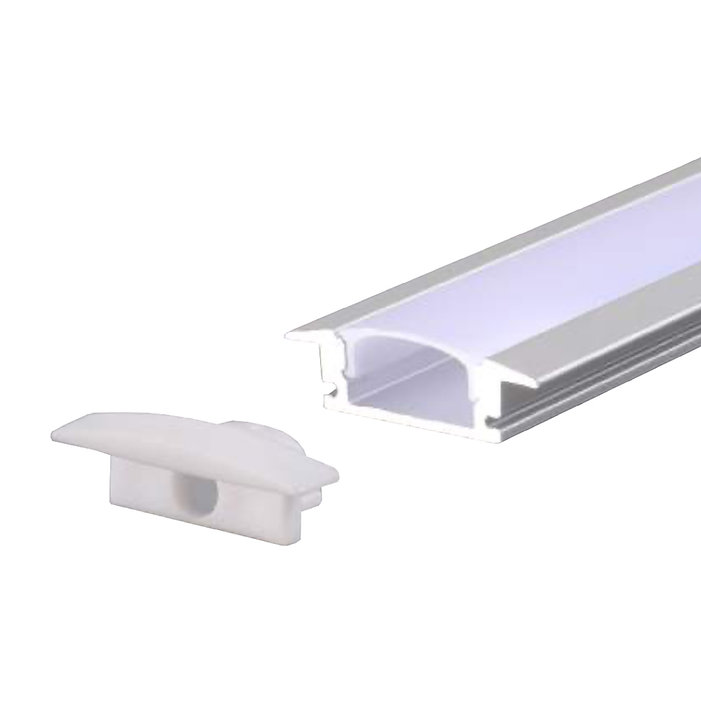 PERFIL ALUMINIO EMBUTIR GAYA AR1 2 METROS