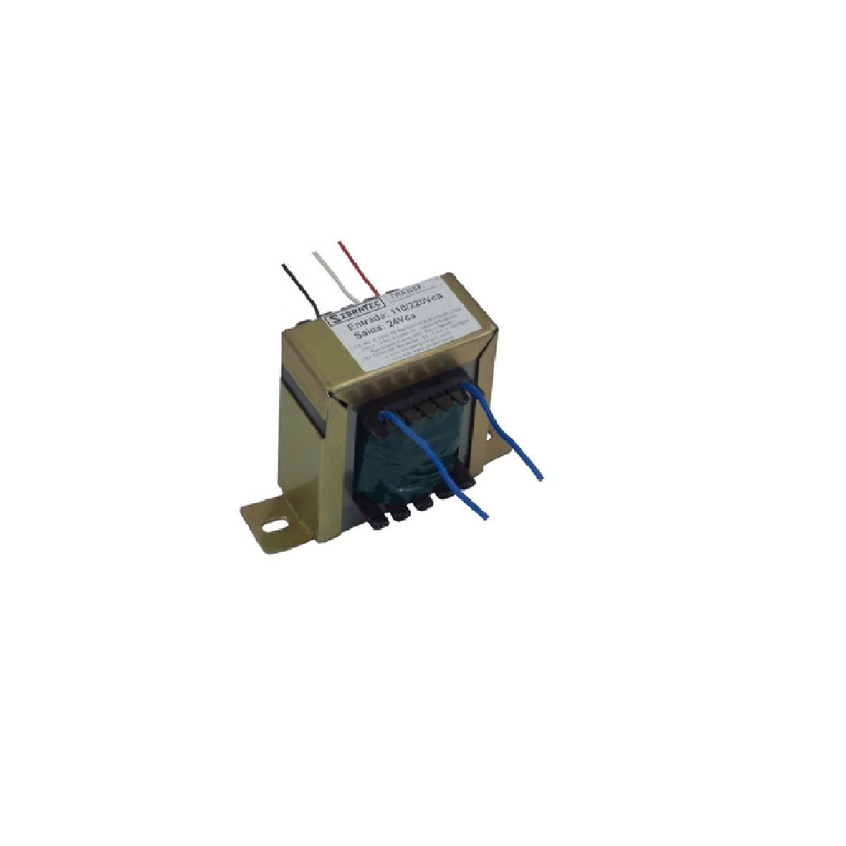 AUTO TRAFO SAIDA 24VCA 5A 120VA ENT110/220/380VCA