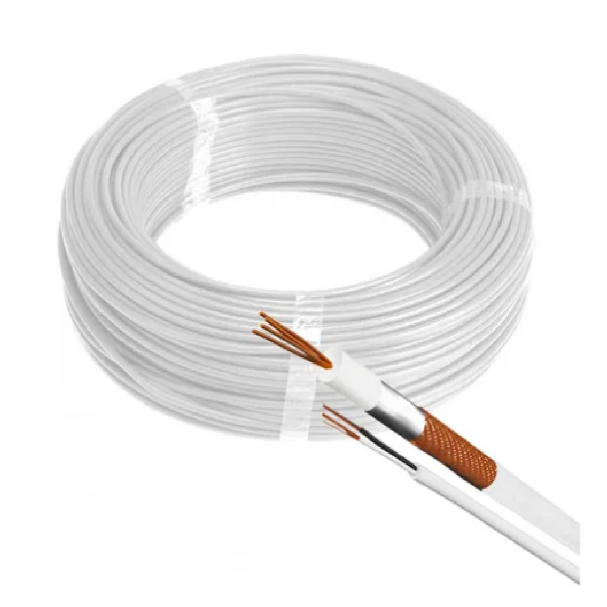 CABO COAXIAL RF 0,4/2,5 DBL + 2X26AWG 100MTS