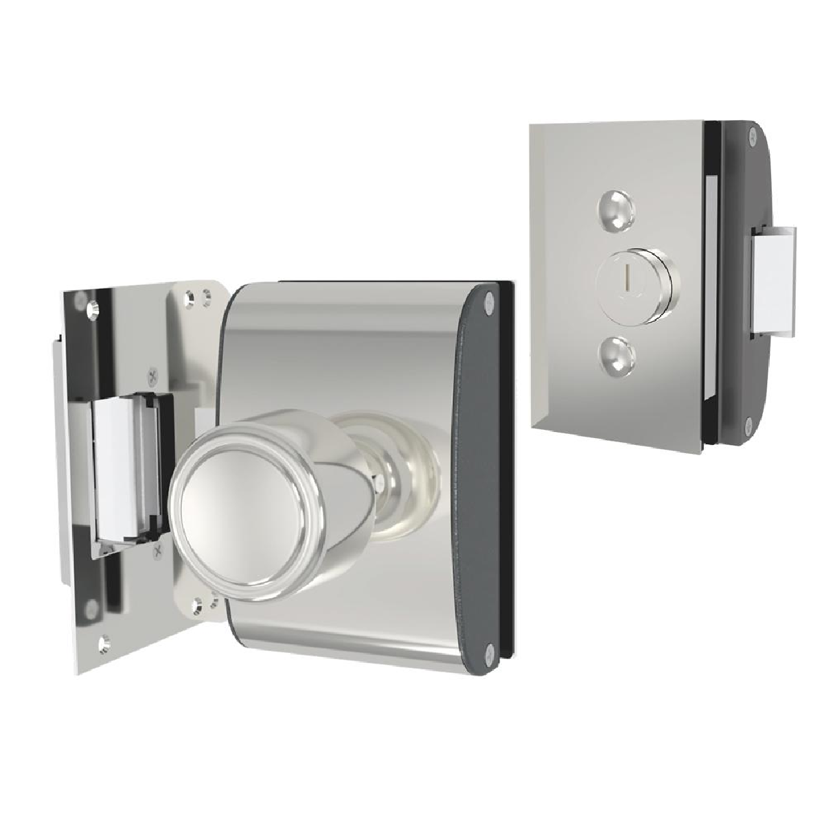 FECHADURA PORTA DE VIDRO C/RASGO PV200R1I BR AGL