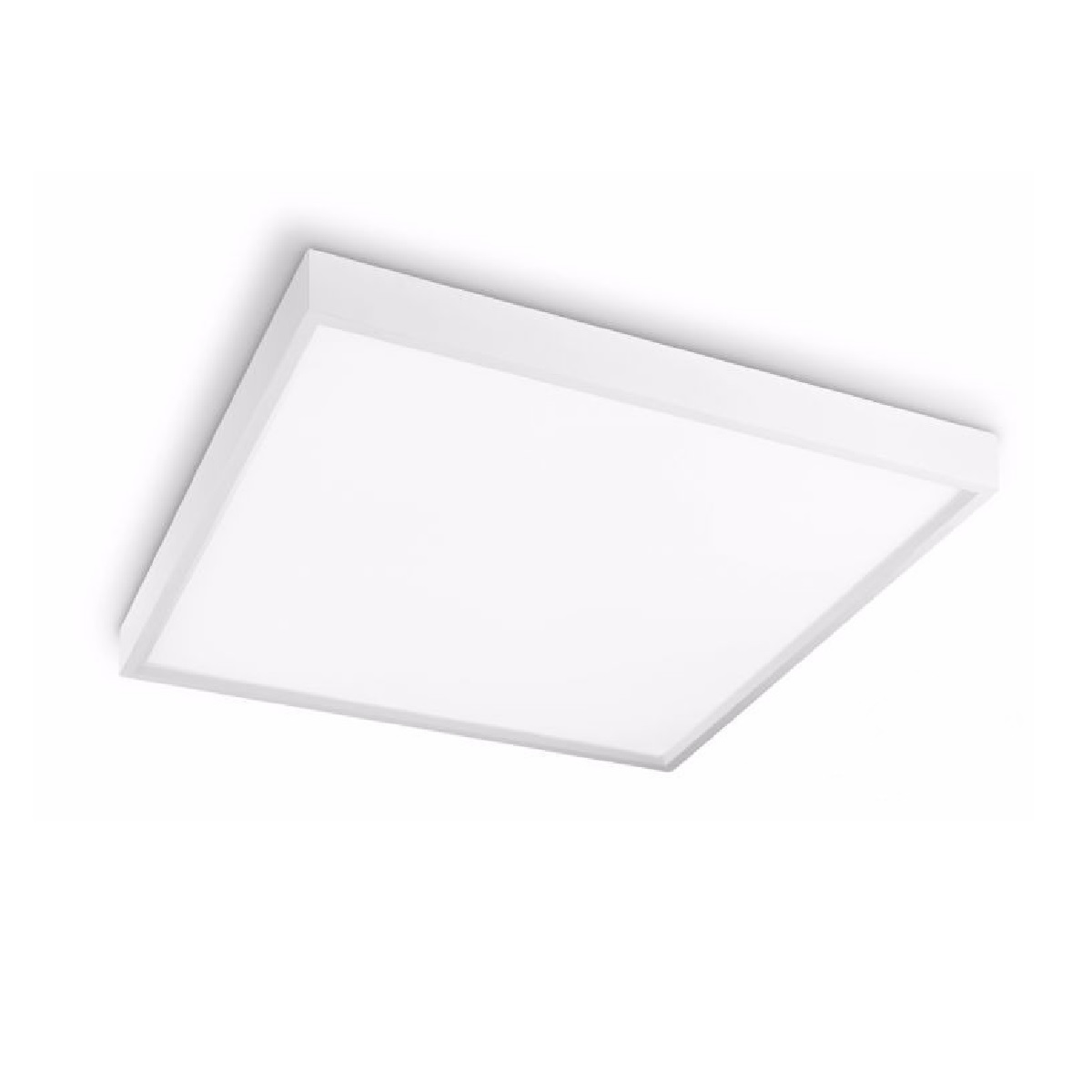 PLAFON LED QUADRADO 6500K 45W SOBREPOR 60X60 TASCHIBRA AJUSTAR