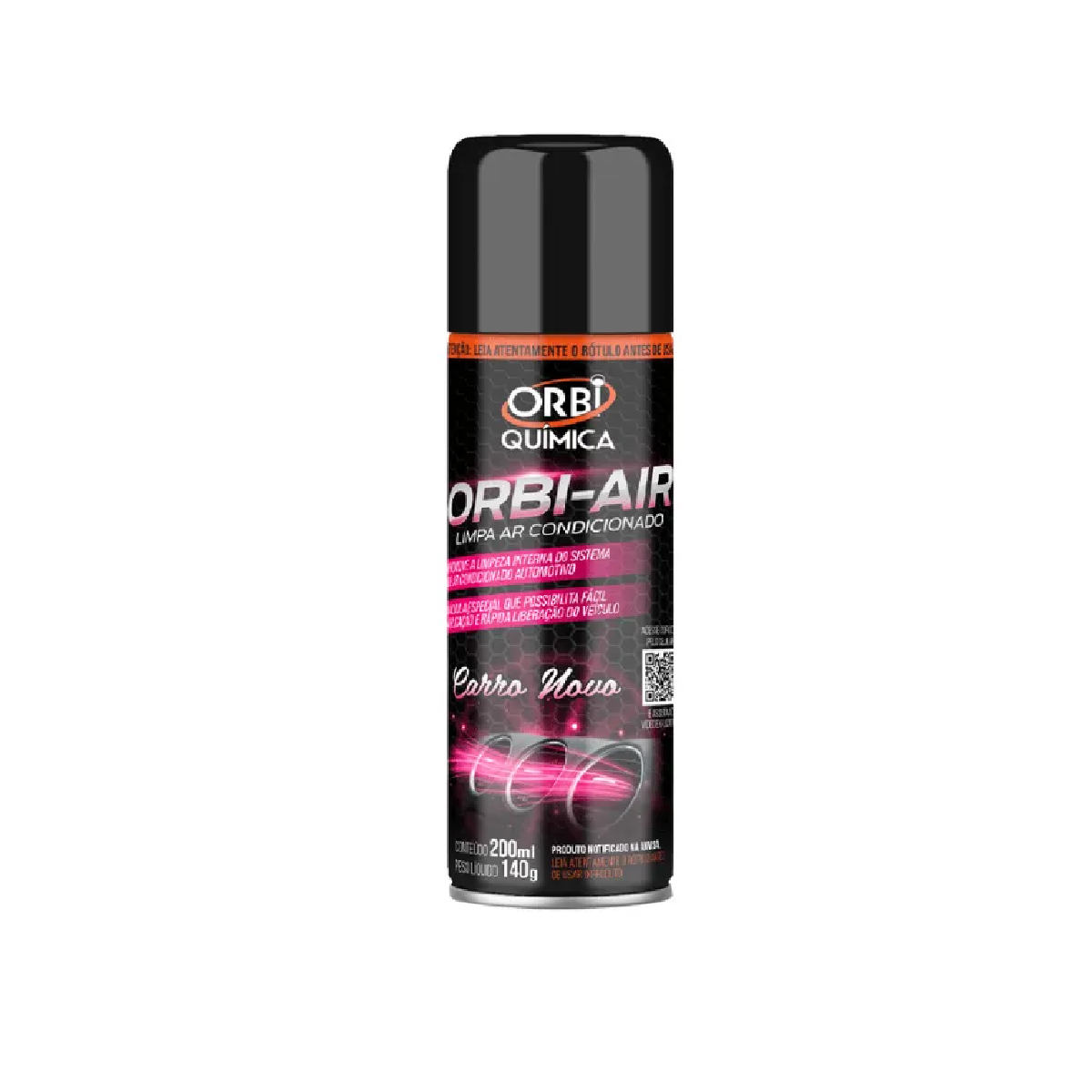 SPRAY LIMPA AR CONDICIONADO AUTO 200ML/140G - ORBI