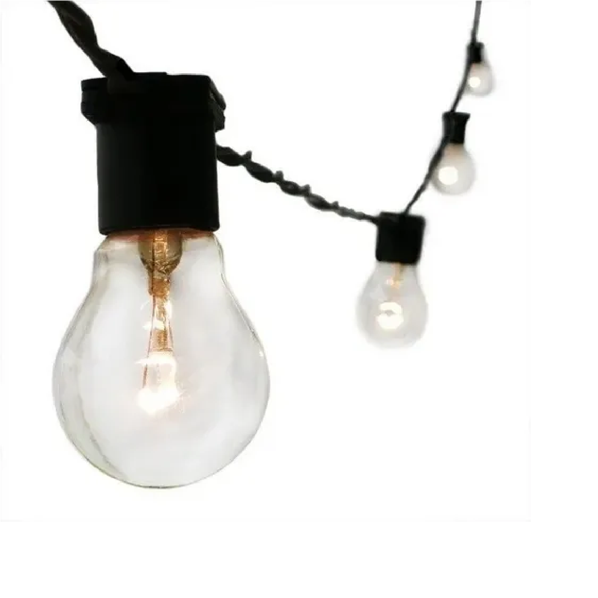 VARAL DE LUZES FESTAO -  5M COM 5 SOQUETES E-27