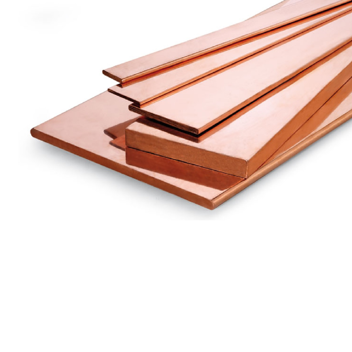 BARRAMENTO COBRE 387A 1.3/4 X 3/8(44,45MMX9,52MM)175MM2 METRO
