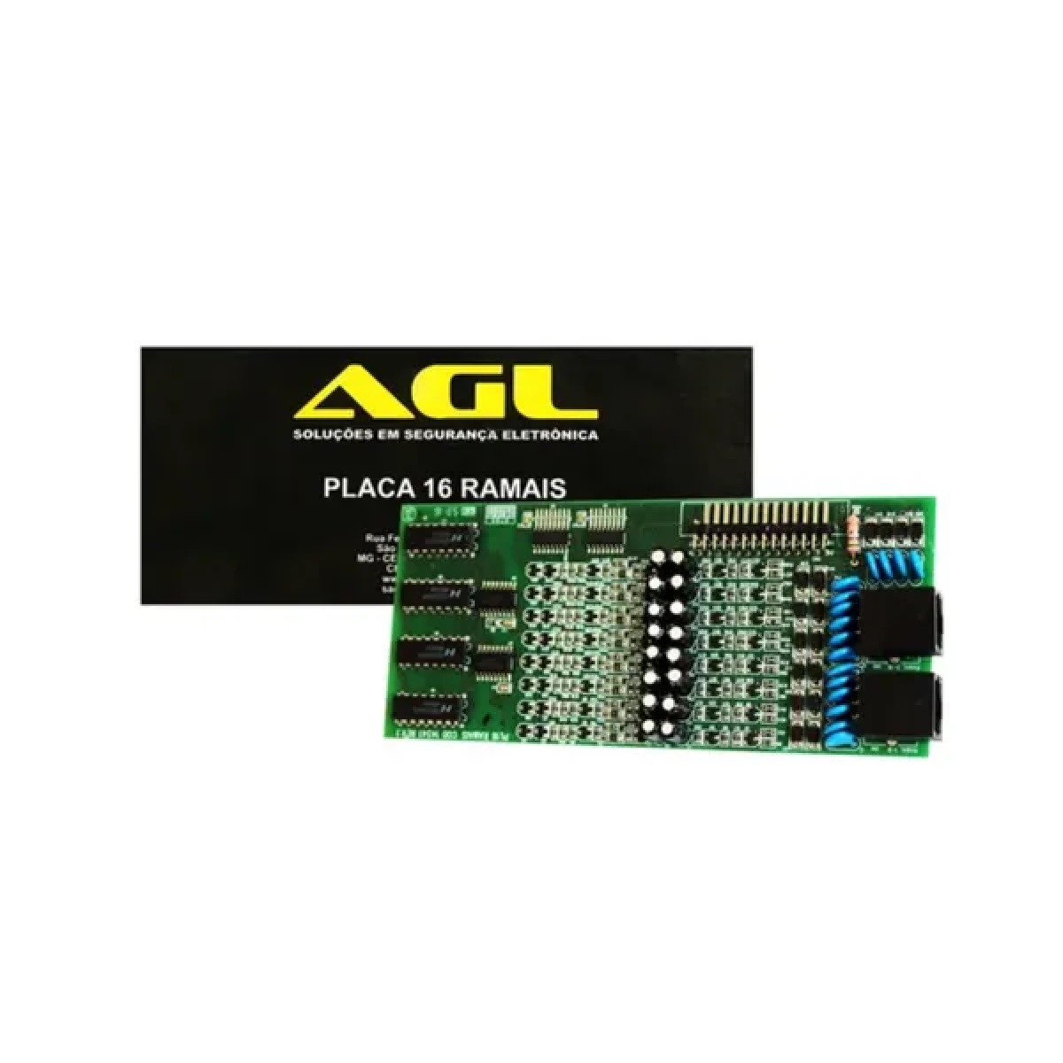 PLACA CENTRAL DIGITAL 16 RAMAIS AGL
