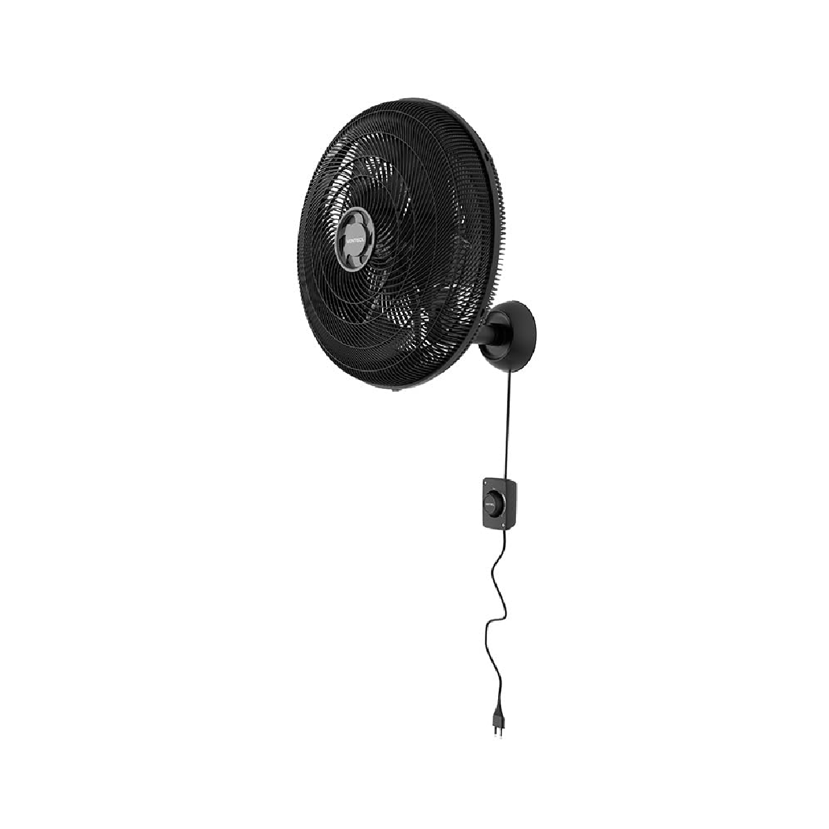 VENTILADOR OSC PAREDE MONTA FACIL 50CM 6P PRETO 220V PREMIUM - VENTISOL