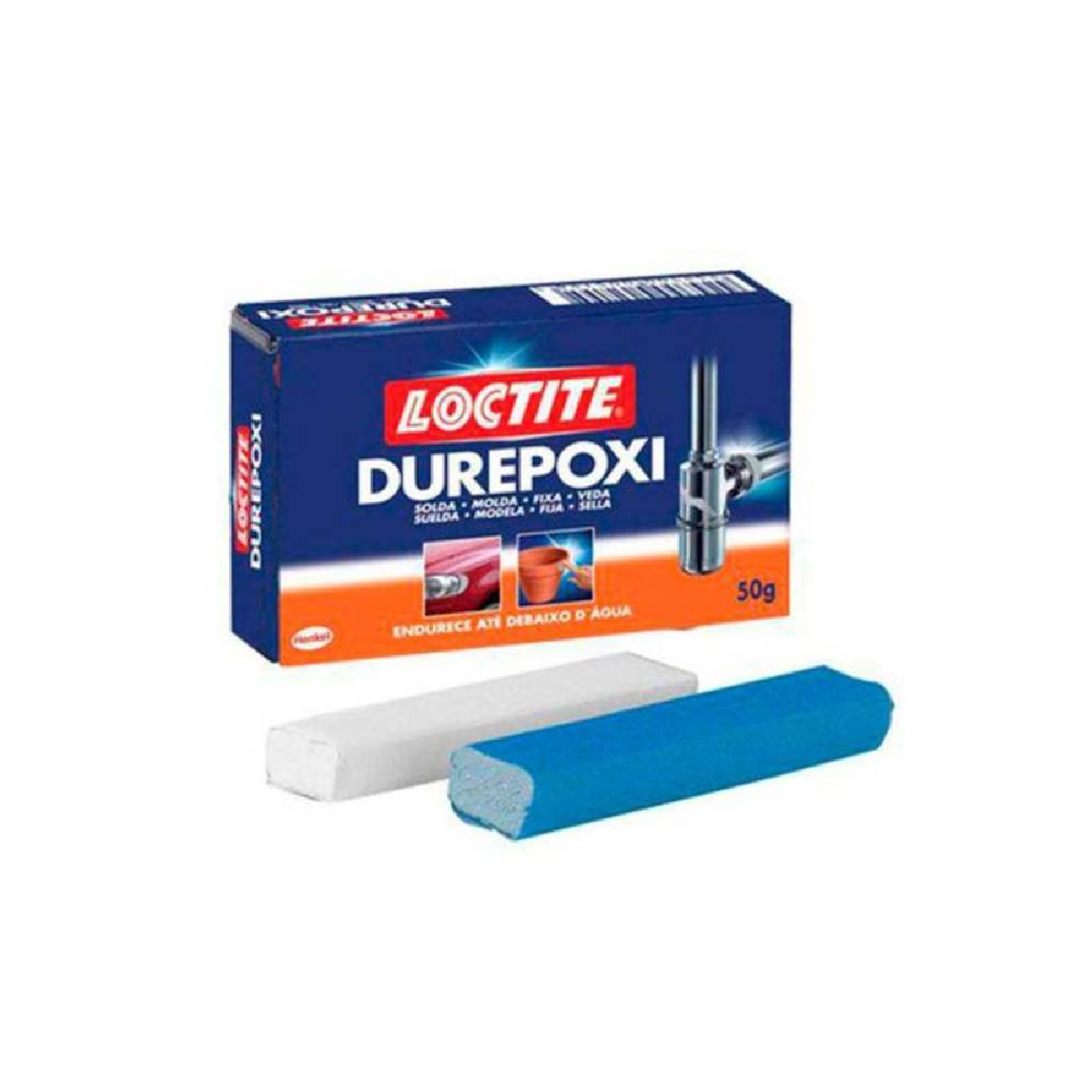 MASSA EPOXI DUREPOXI  50G  2 HORAS - LOCTITE