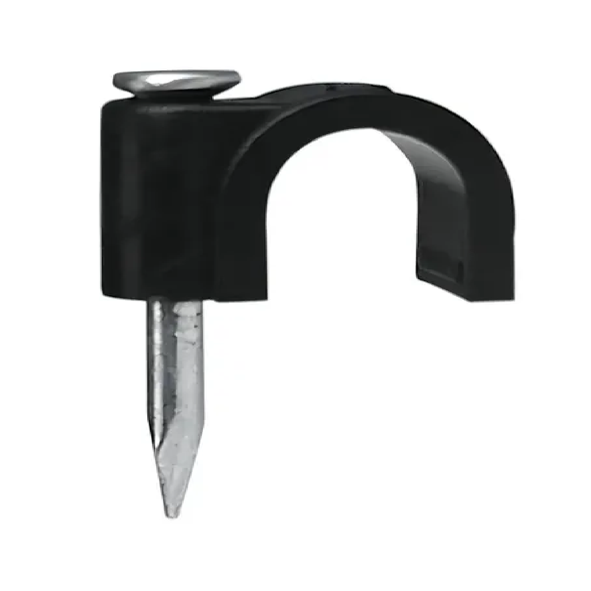 GRAMPO MONTADO 8MM PRETO PACOTE COM 50 UNIDADES