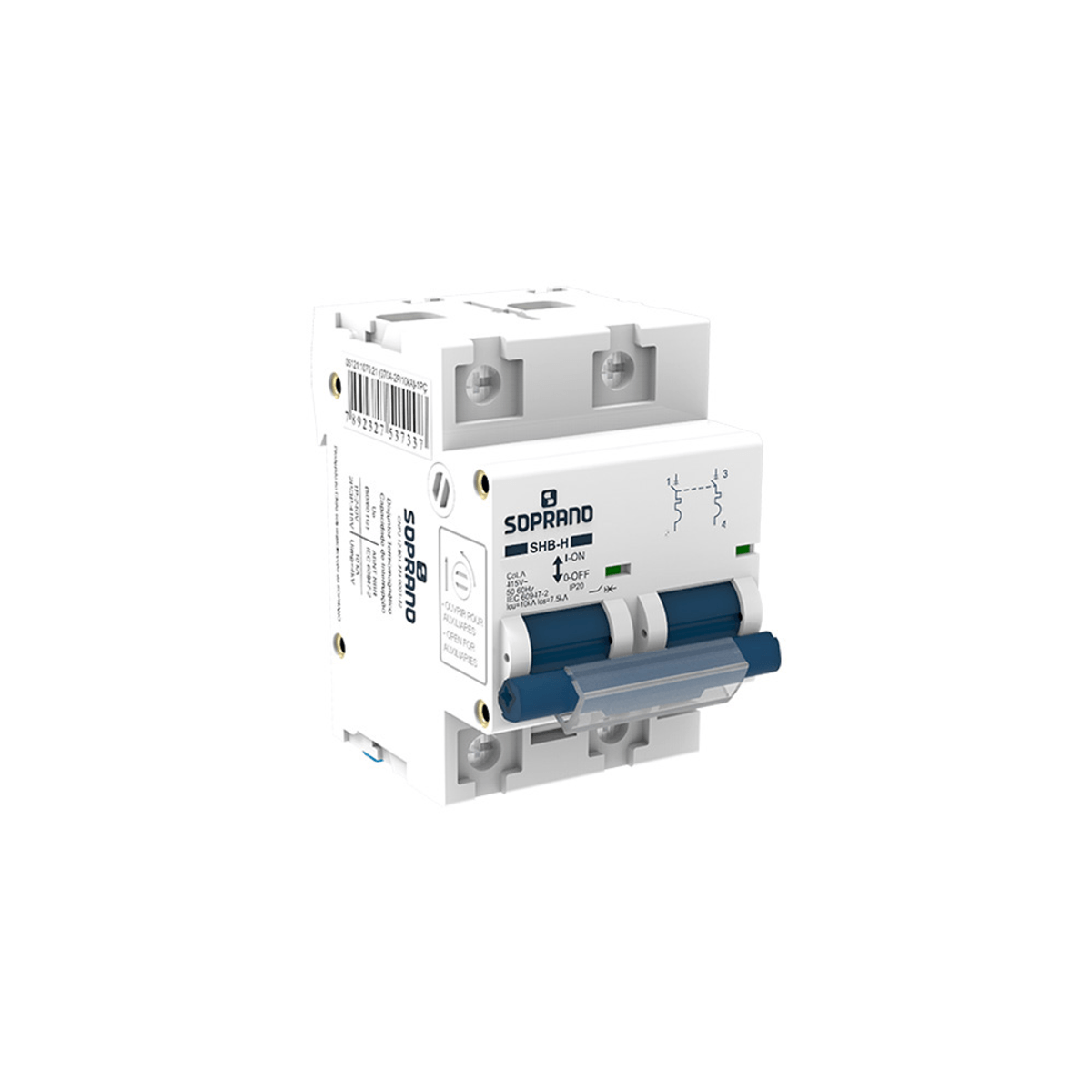 DISJUNTOR  DIN 2X100A SOPRANO