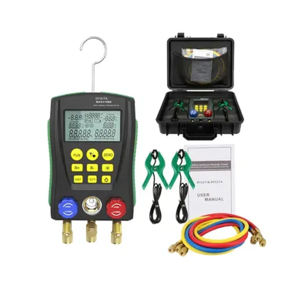 MANOMETRO MANIFOLD DIGITAL MM-500 - MINIPA