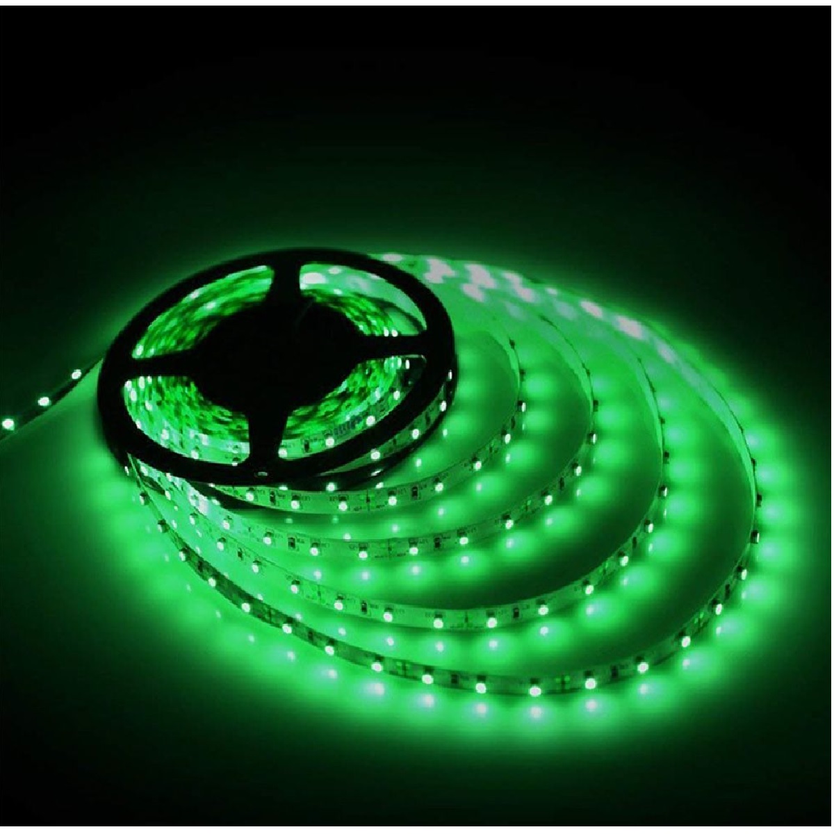 FITA LED  VERDE  60LED/MT 14,4W 12V IP65 STARLUX