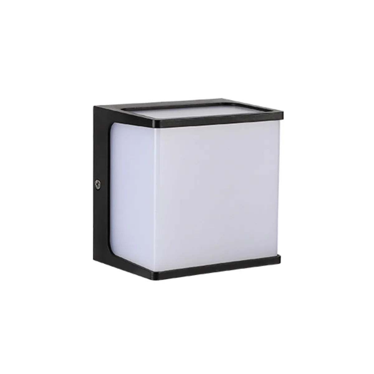 ARANDELA LED ELION IP65 8W 3000K PRETO ABS NORDECOR