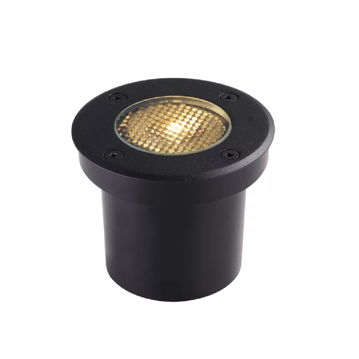 EMBUTIDO DE SOLO REDONDO LED 10W 2700K SENF PRETO NORDECOR