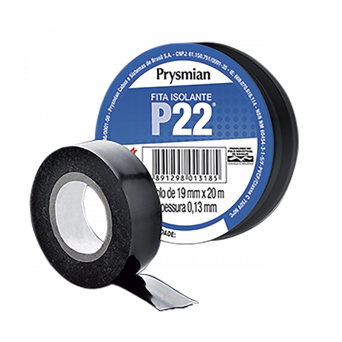 FITA ISOLANTE PLASTICA PT 20MTS - PRYSMIAN