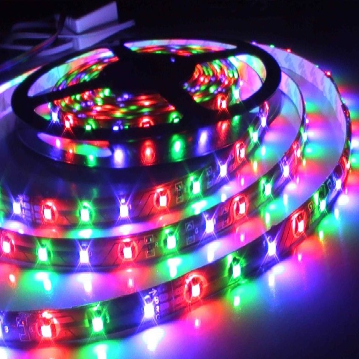 FITA LED 220V RGB CONTROLE REMOTO 1500W GAYA