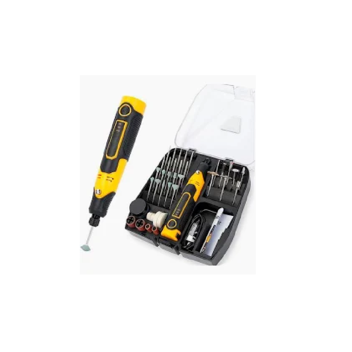 KIT DE MINI RETIFICA SEM FIO 21V COM 48 PECAS