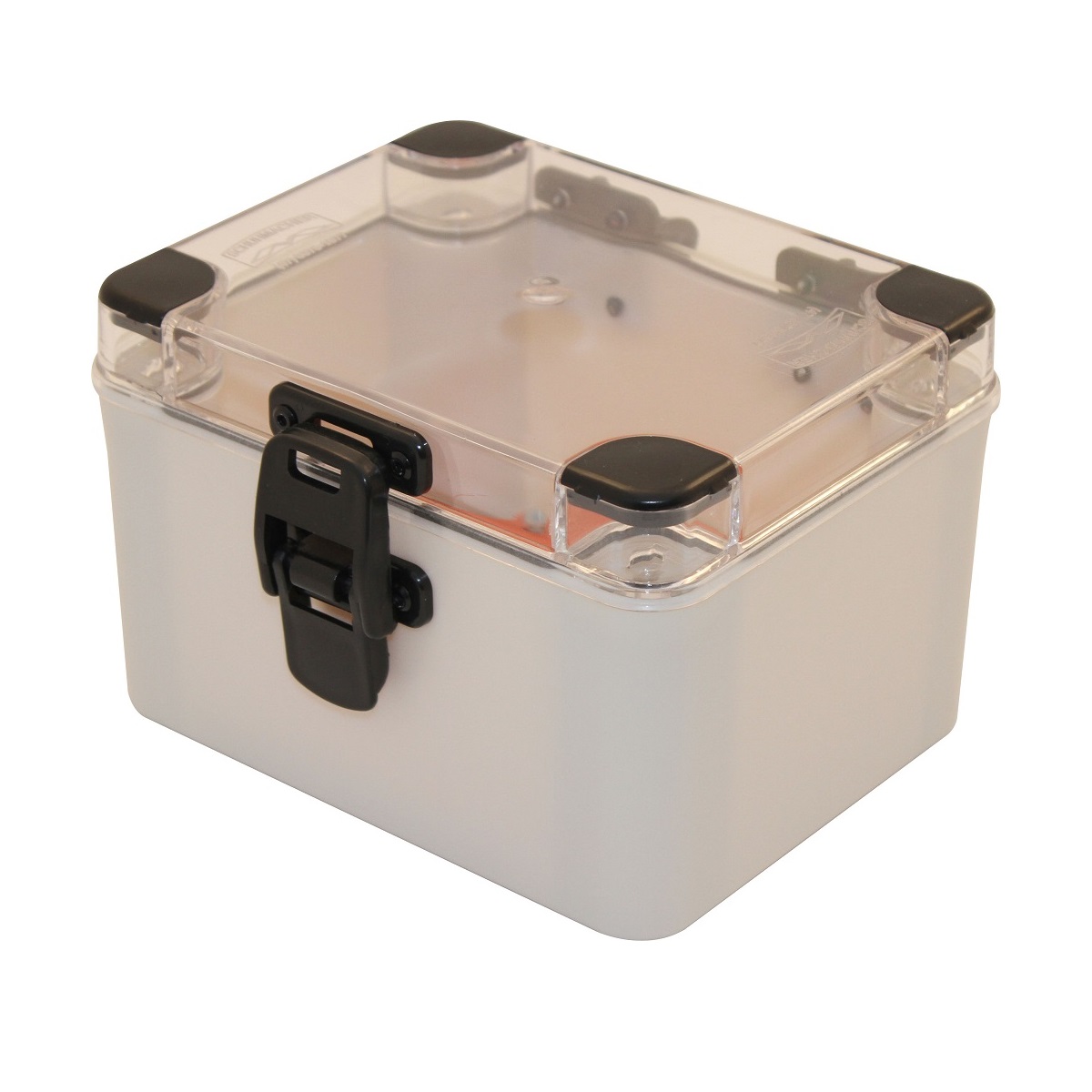 CAIXA COMANDO PLASTICA 16X12X10 TRANSPARC/FECHO IP66 - SCHUMACHER