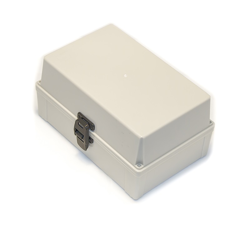 CAIXA COMANDO PLASTICA 28X18X14CM OPACA C/FECHO IP65 - SCHUMACHER