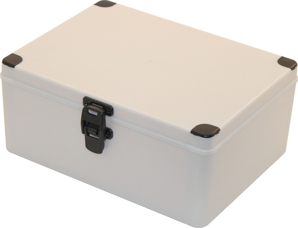 CAIXA COMANDO PLASTICA 31X23X13CM OPACA C/FECHO IP66 - SCHUMACHER