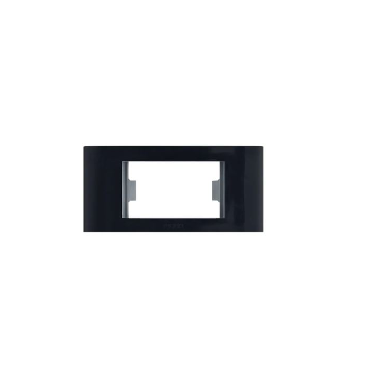 PEZZI PLACA + BASTIDOR 1 MODULO PARA MOVEIS PRETO ACETINADO LINHA 50000