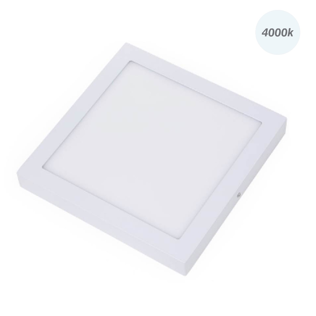 PLAFON LED QUADRADO 4000K 25W SOBREPOR SAVEENERGY