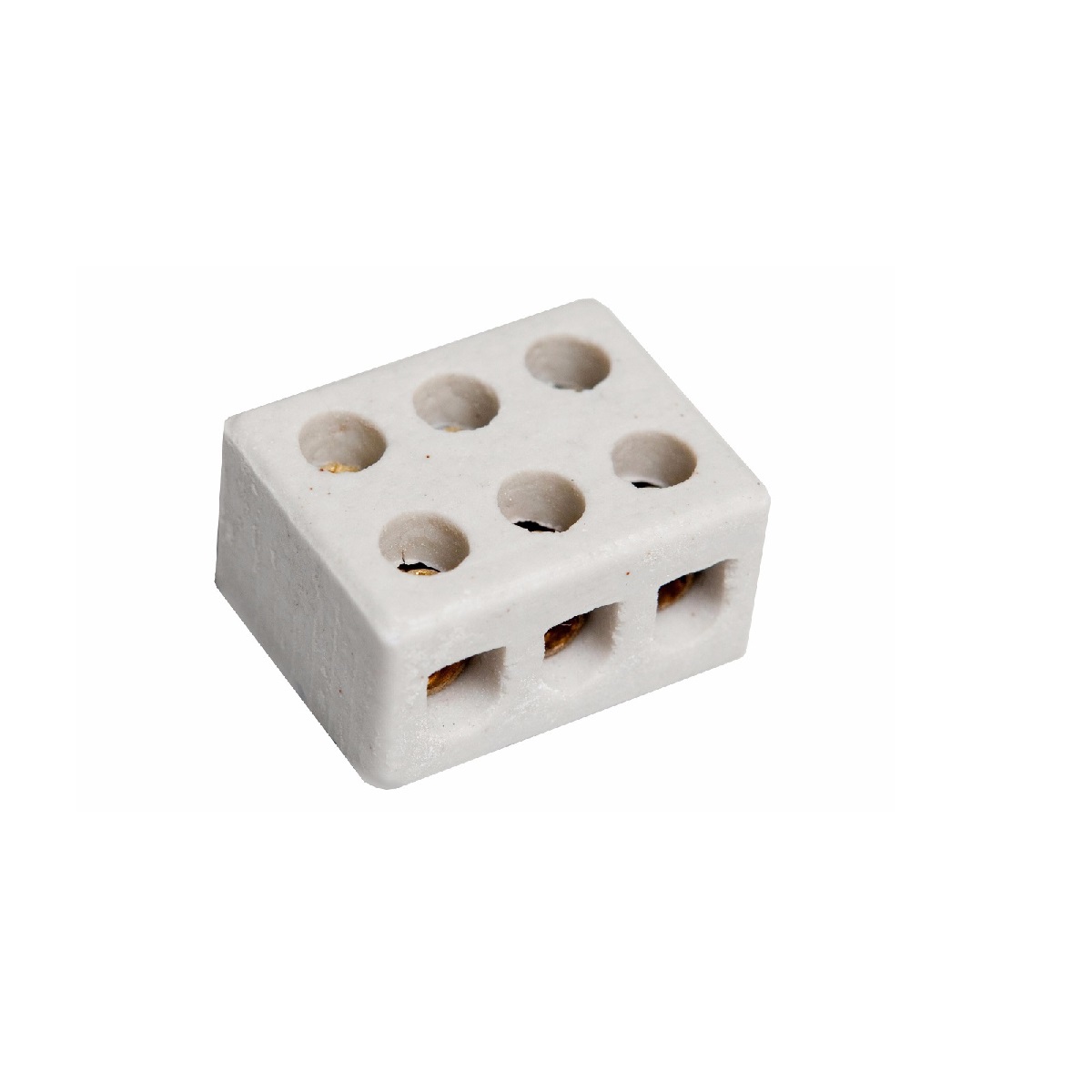 CONECTOR PORCELANA 3 POLOS 10MM 30A