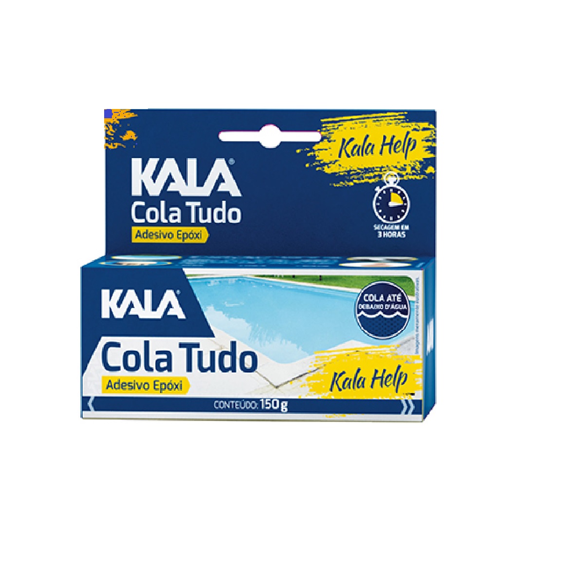 ADESIVO EPOXI COLA TUDO 150GR - KALA TTT