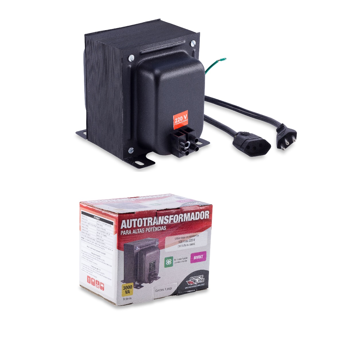 AUTO TRAFO 110/220V 3000VA / 2100W