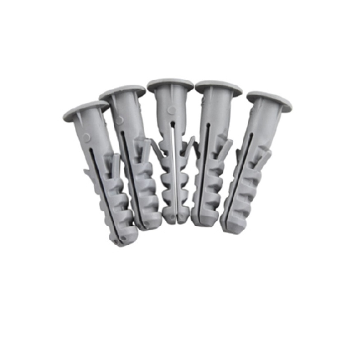 BUCHA NYLON  8MM C/ ANEL 100UN EHC