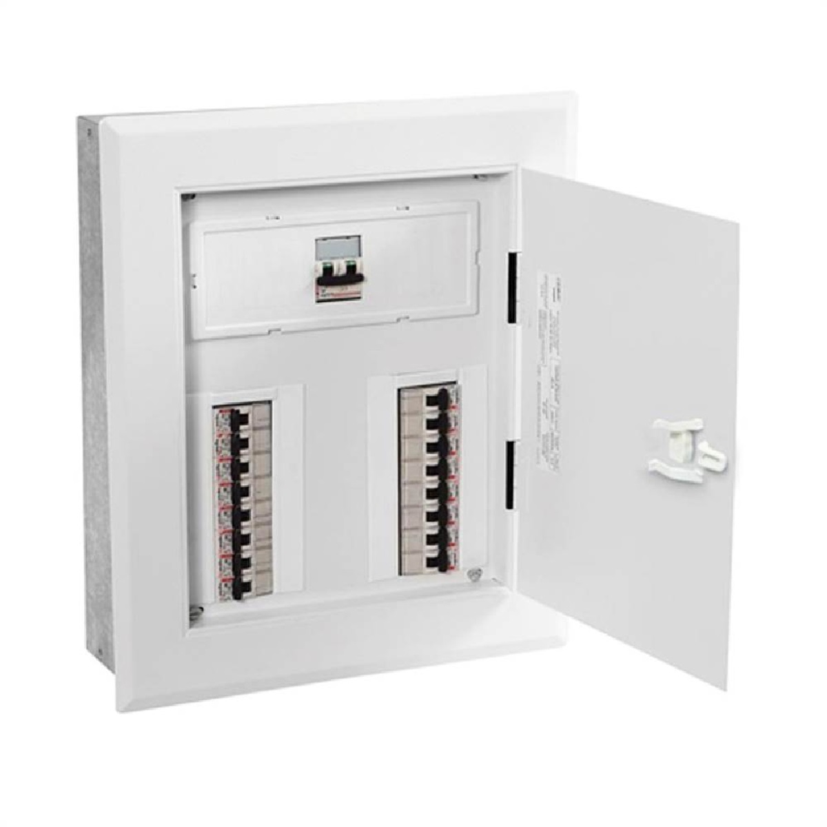 CAIXA CD EMBUTIR FERRO BR 28 DIN C/ BARRAMENTO 100 TRIFASICO - CEMAR