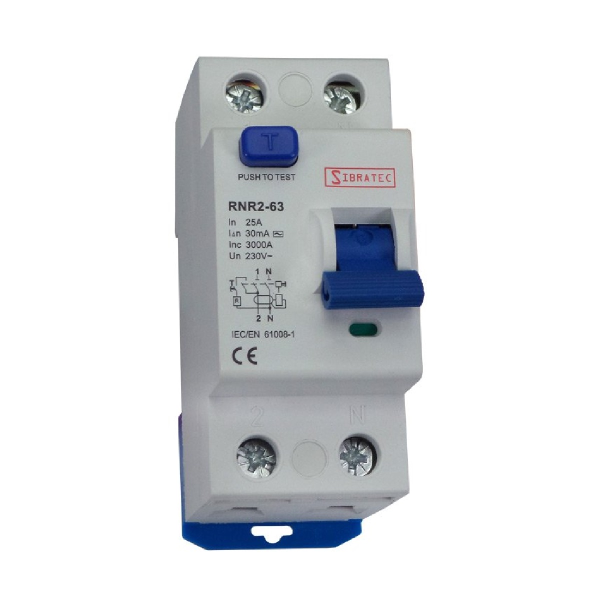 INTERRUPTOR DIFERENCIAL 2P 25A SENS. 30MA - SOPRANO