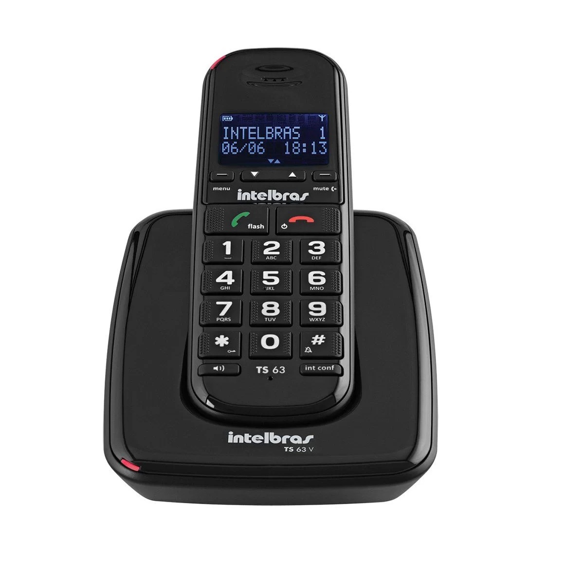 TELEFONE SEM FIO TS63V - PRETO TTT