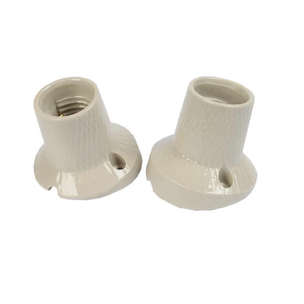 PORTA LAMP PORCELANA FIXO CURVO