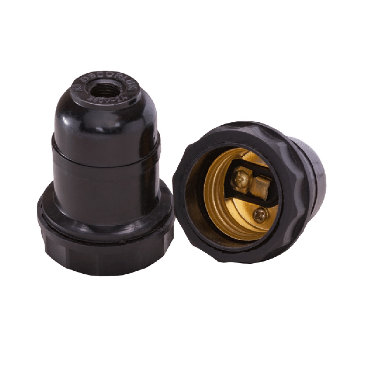 PORTA LAMPADA BAQUELITE PARA LUSTRE