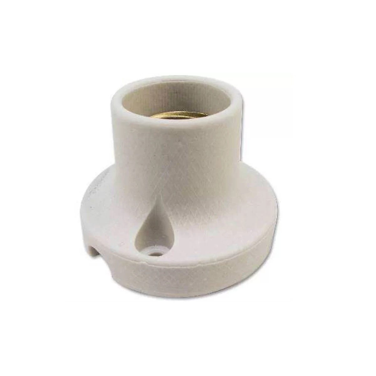 PORTA LAMPADA PORCELANA FIXO 1592-N LORENZETTI