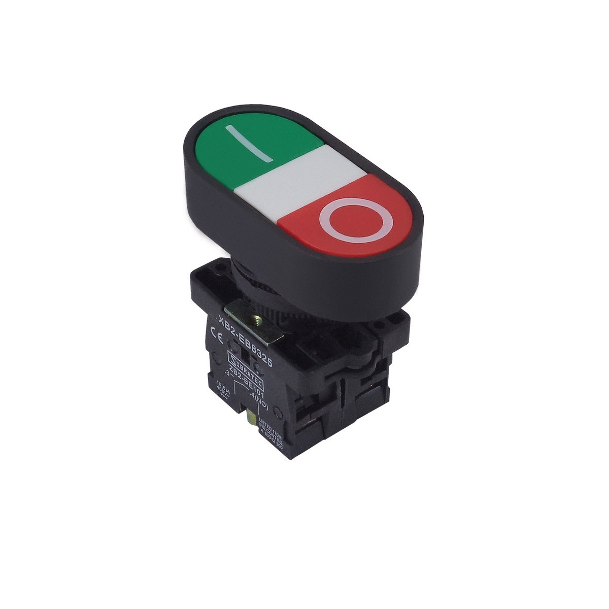 BOTAO DUPLO LIGA DESLIGA 1NA+1NF SIBRATEC