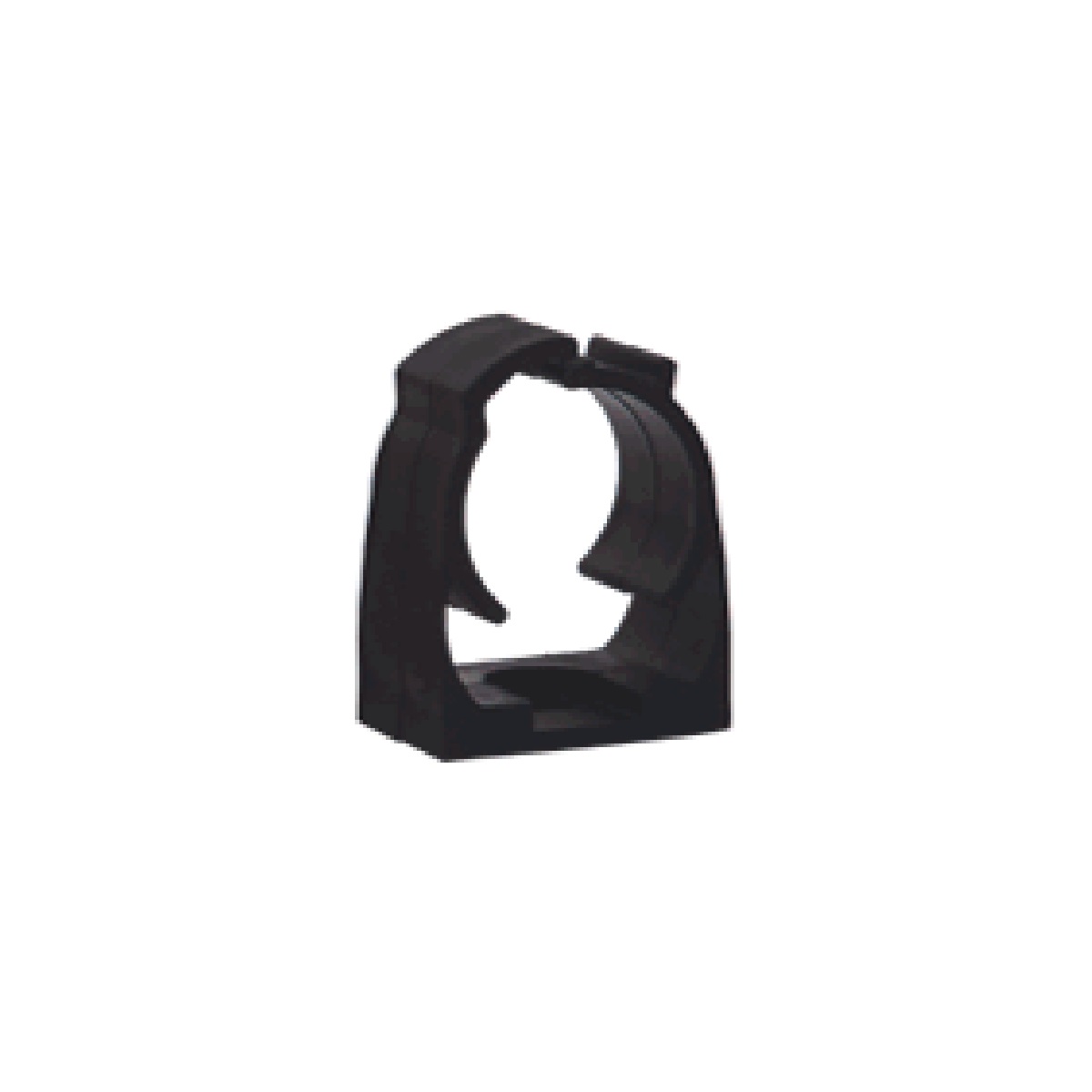 ABRAÇADEIRA PRETA  1/2 INPOL