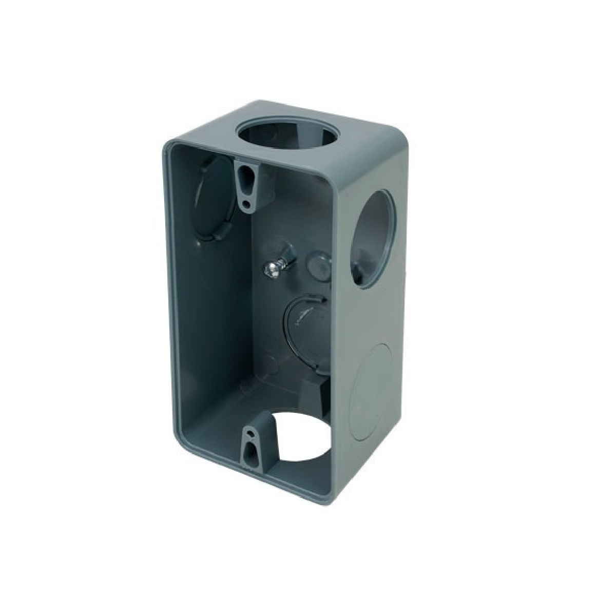 CAIXA 5 ENTRADAS CINZA  1/2   - 3/4 INPOL