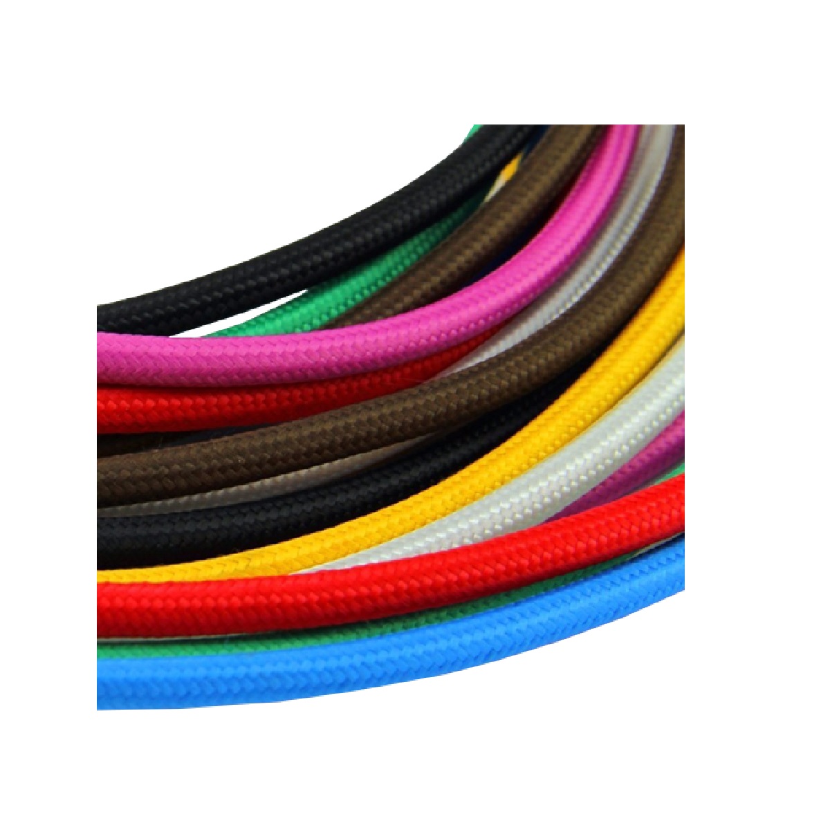 CABO PP 2X 0,50 MESCLADO REVEST TECIDO