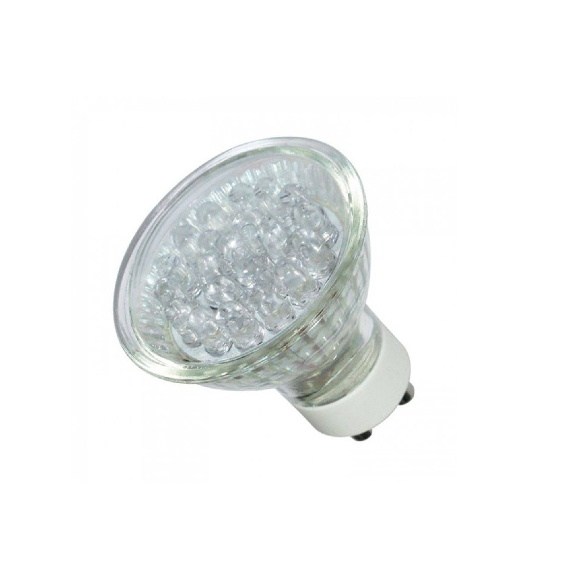 LAMPLED DICROICA 1W BRANCA GU10 220V BRONZEARTE