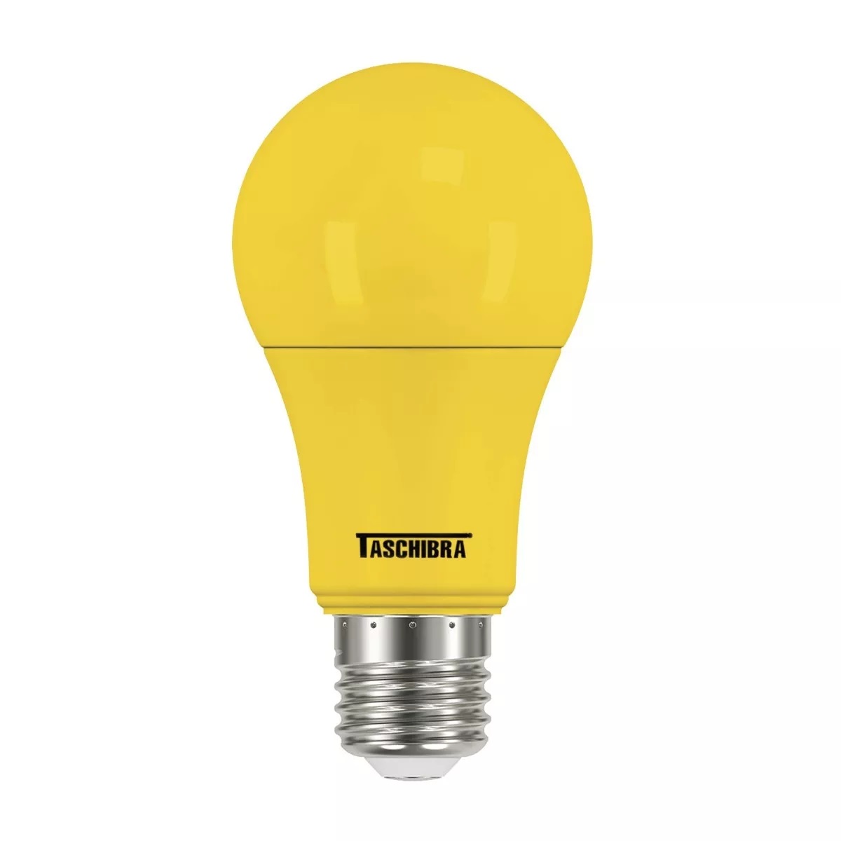 LAMPADA LED TKL COLORS AMARELA 5W E27 220V TASCHIBRA