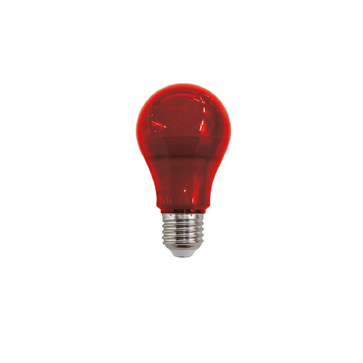 LAMPADA LED TKL COLORS VERMELHA 5W E27 220V TASCHIBRA