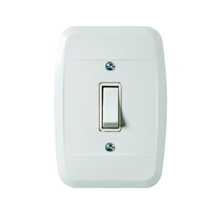 CONJUNTO 1 INTERRUPTOR SIMPLES PEZZI 40.000