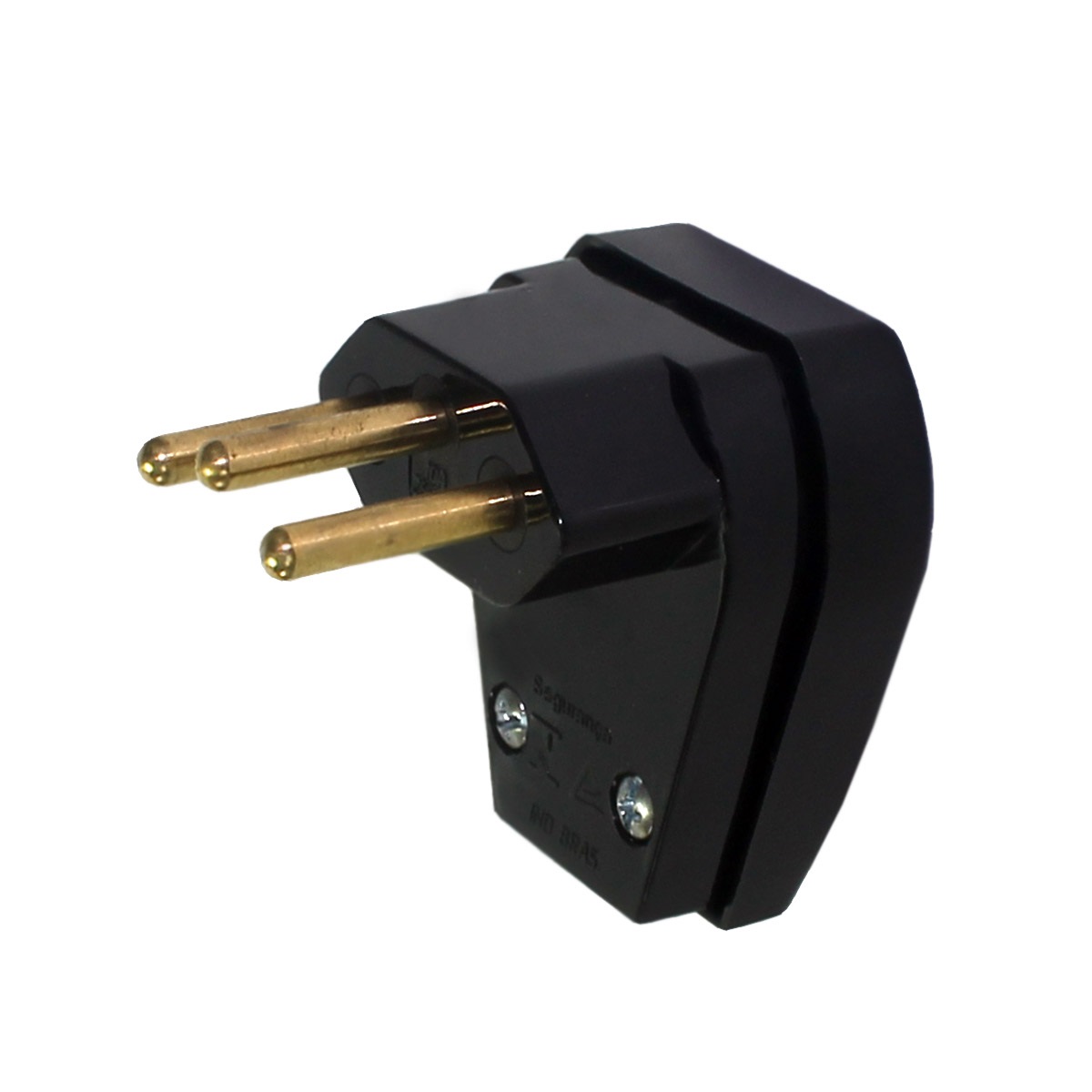 PINO ABNT 2P+T 20A MACHO CINZA PRENSA CABO PEZZI