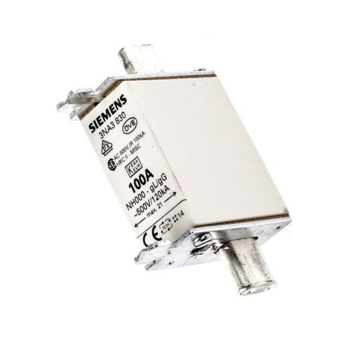 FUSIVEL NH000  20A 500V RET