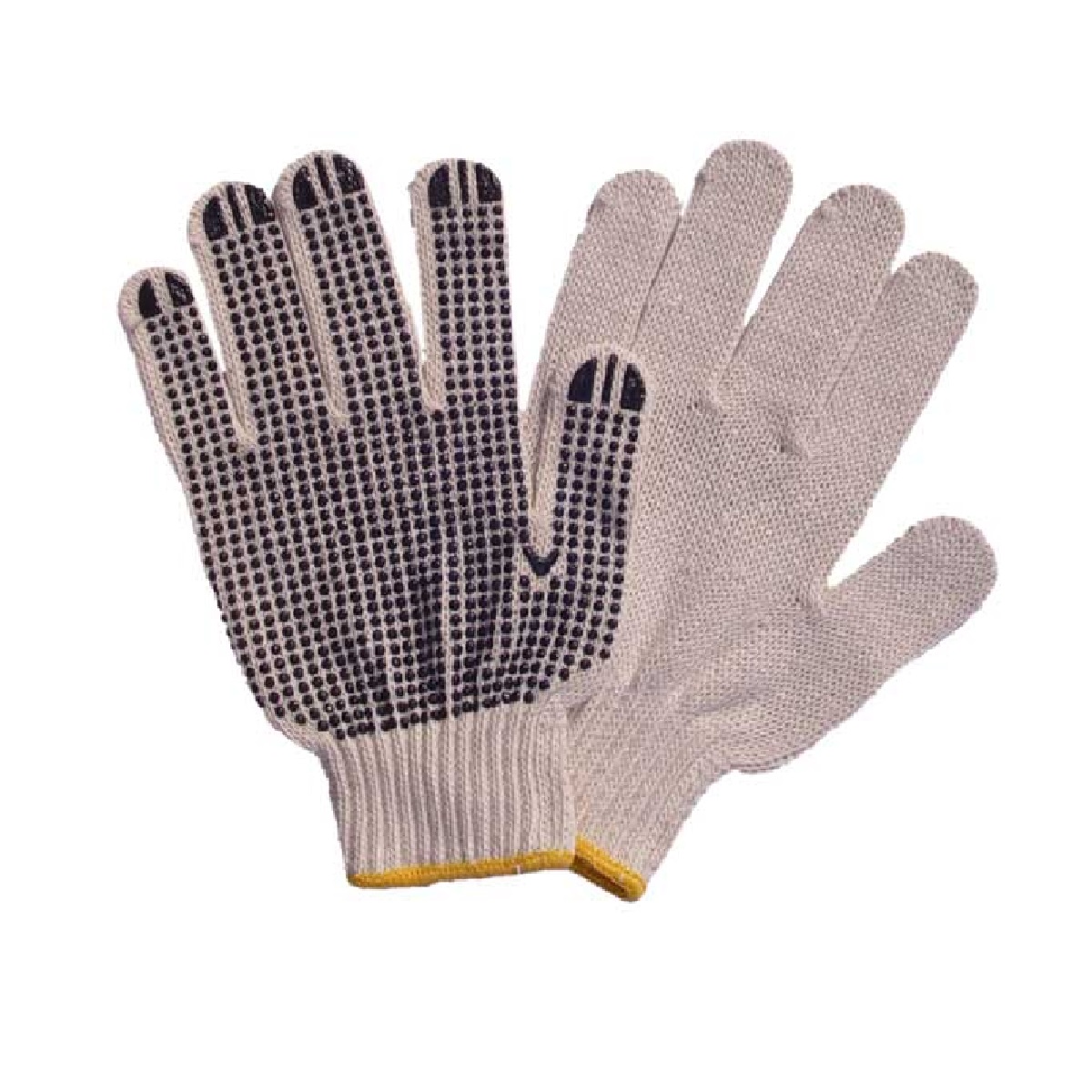 LUVA SEGURANÇA ALGODAO PRETA PIGMENTADA T10 - FERTAK