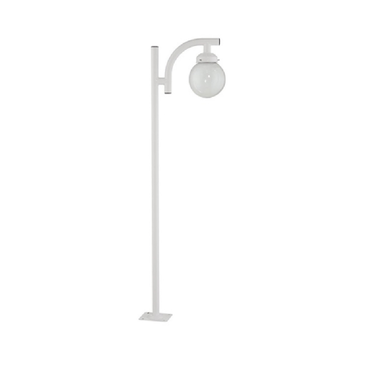 POSTE P/ 1 GLOBBRANCO C/ BRACO 2MT  DITAL S/GLOBO