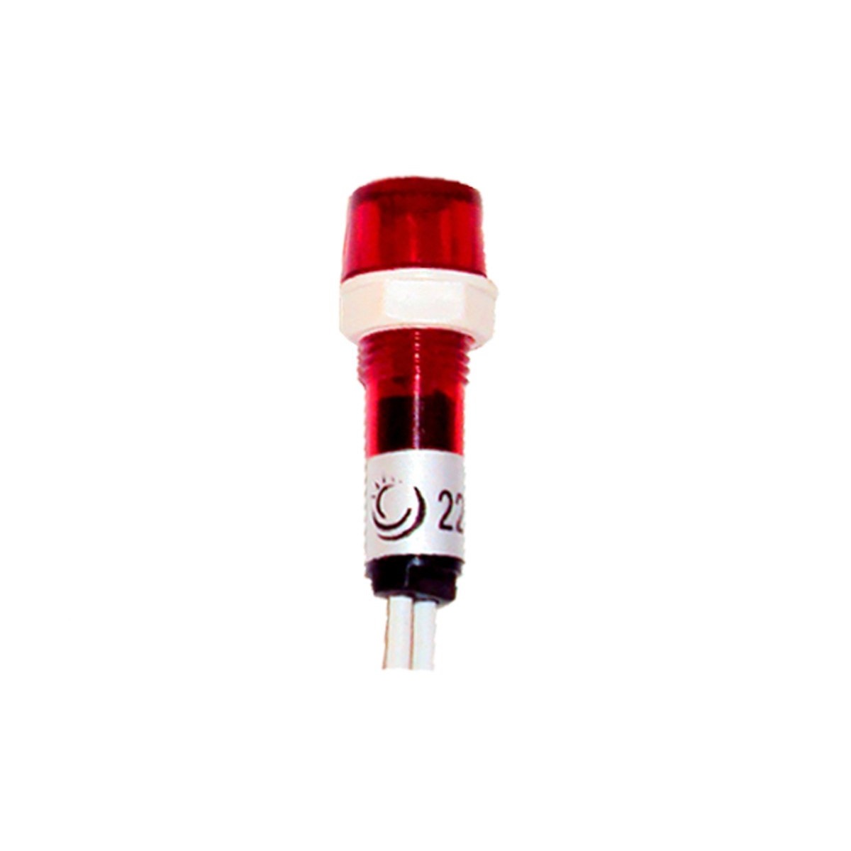 SINALEIRO NEON VERMELHO 10,0MM 220V