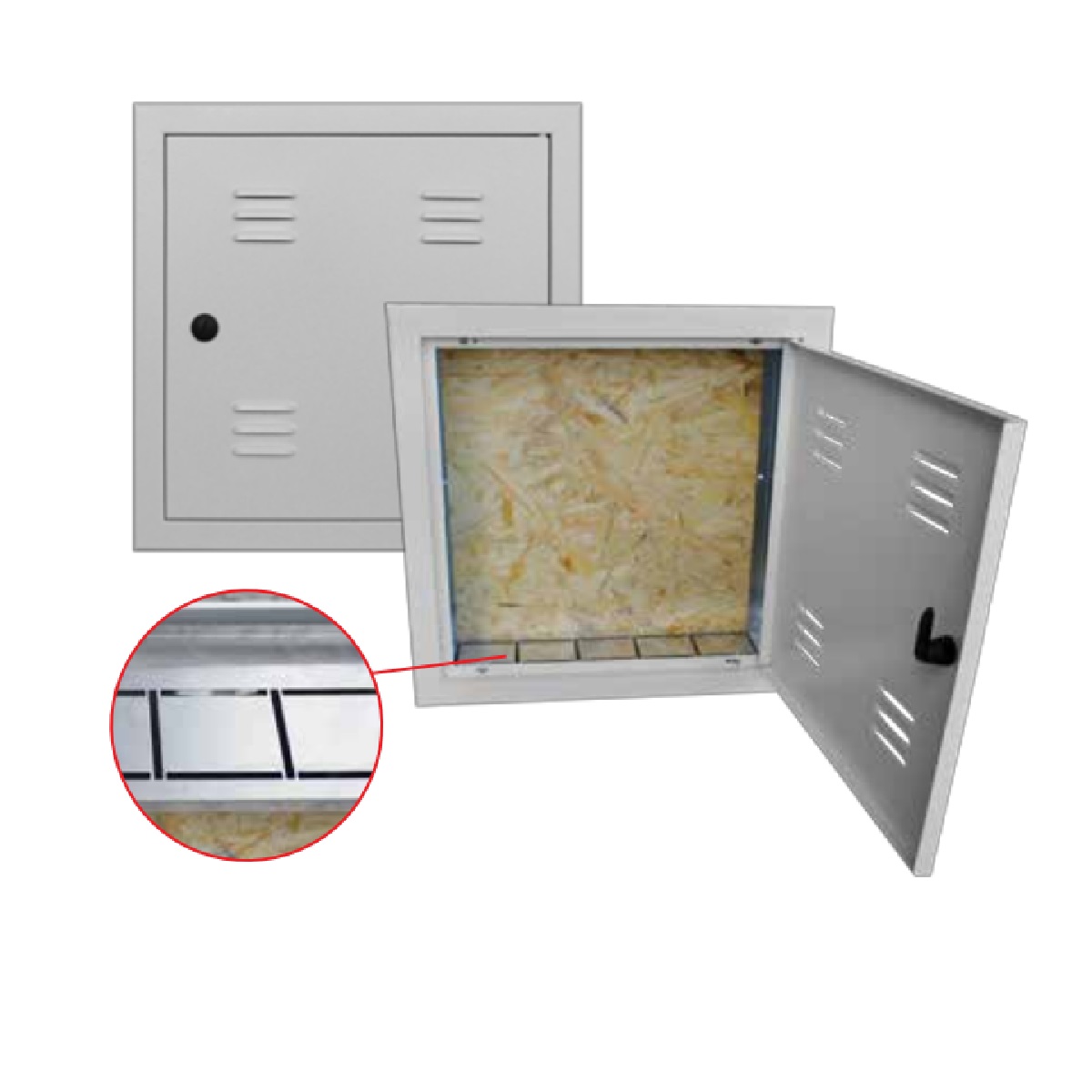 QUADRO TELEF EMBUTIR 20X20X13,5CM
